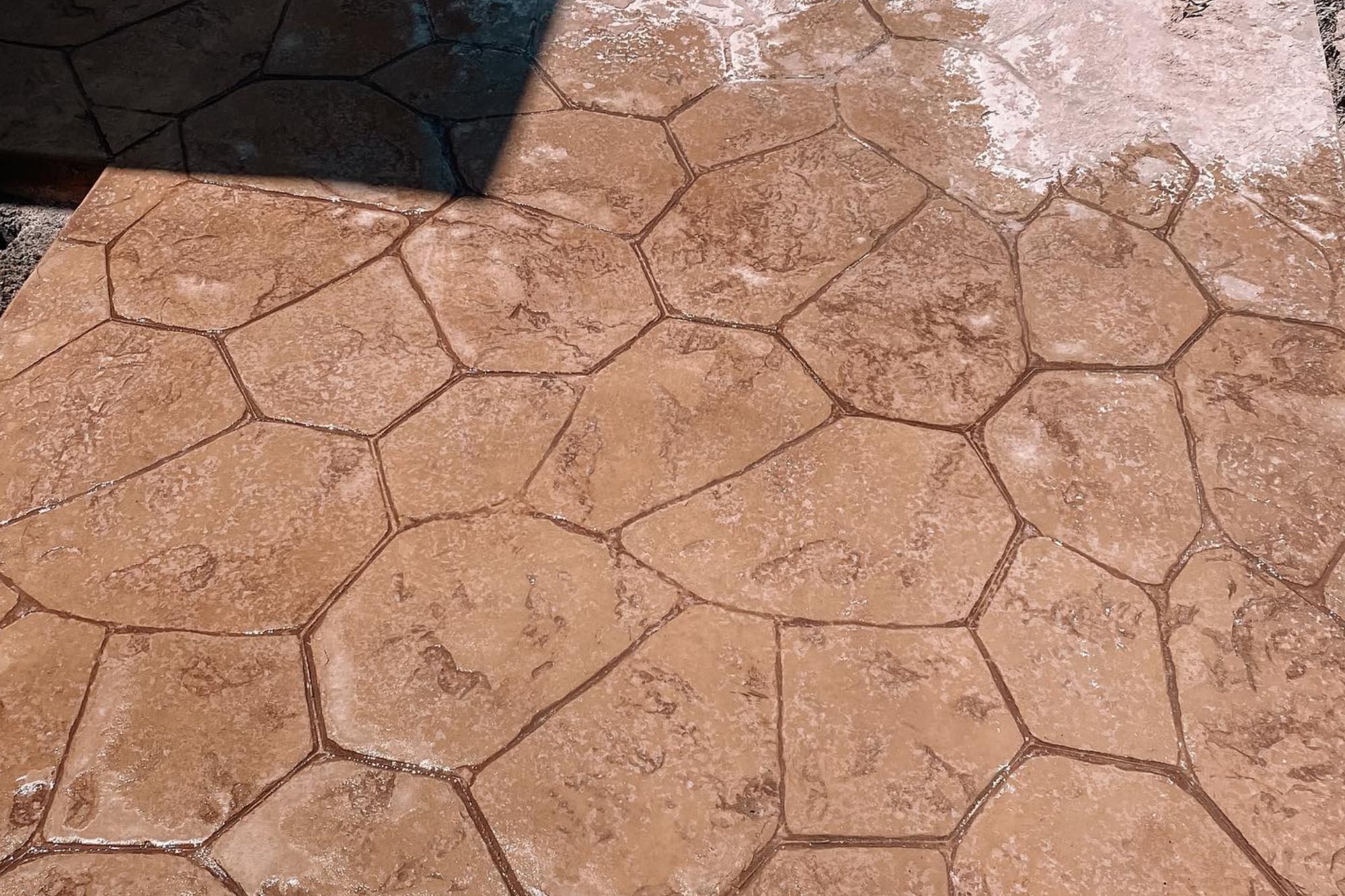 stamped concrete